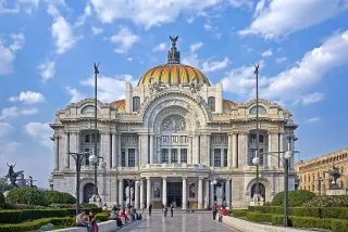 Palacio de Bellas Artes en la Ciudad de México