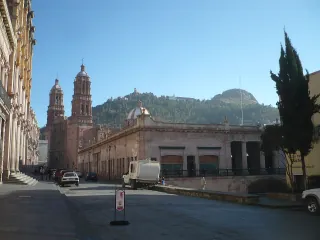 Arquitectura histórica en el centro de Zacatecas